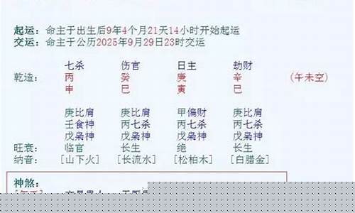 在线八字算命婚姻财运