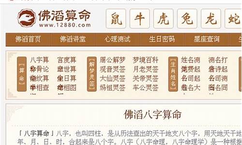 算命财运最准的网站是什么